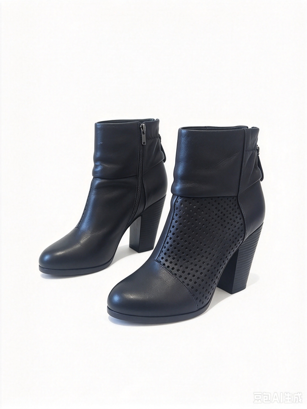 Rag & Bone Black Leather Ankle Boots